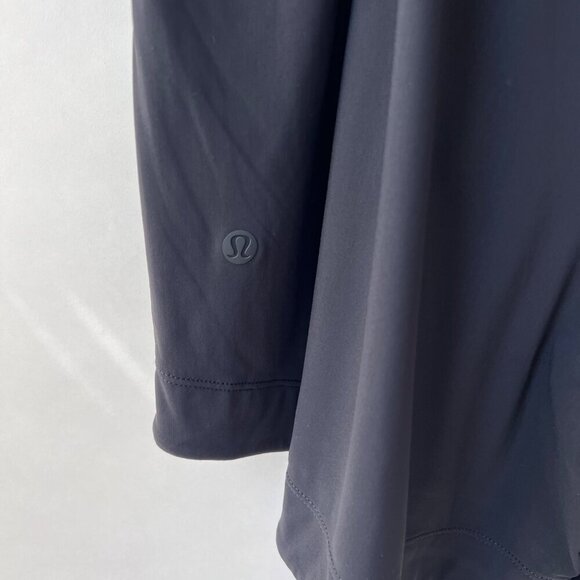 Lululemon Lightweight High-Neck Romper Black Size 8 A141 - Picture 9 of 11